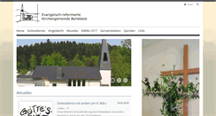 Desktop Screenshot of berlebeck-evangelisch.de