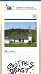 Mobile Screenshot of berlebeck-evangelisch.de